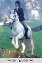 Alisa - Rides Horse Through Woods - Video